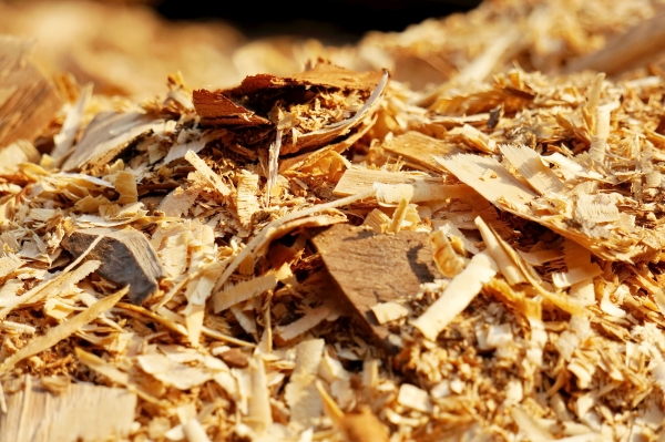 Chipeado de biomasa y astillas de madera